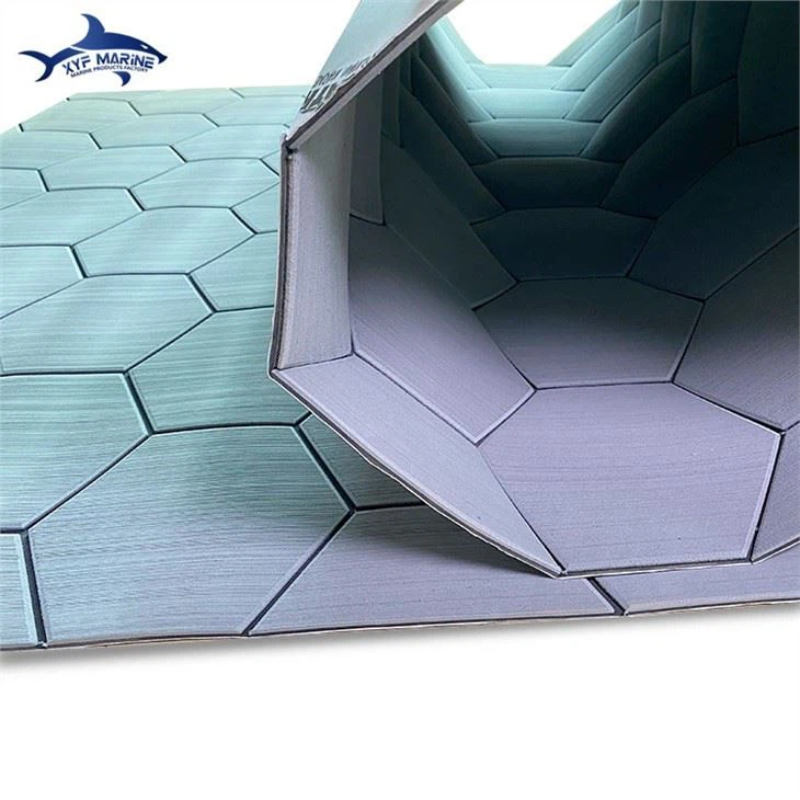 eva foam hexagonal honeycomb decking roll